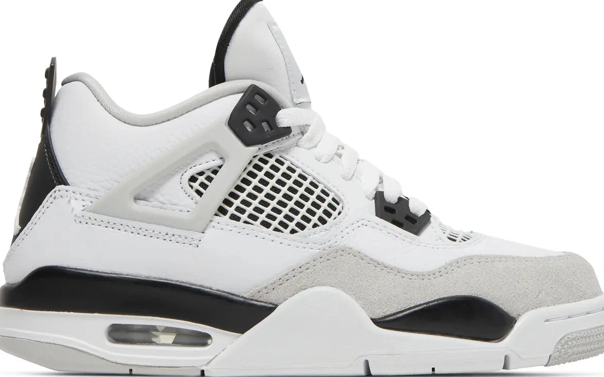 Military GS 4 Air Jordan Retro Black 0810